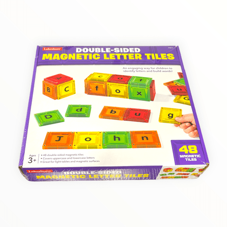 Lakeshore Double-Sided Magnetic Letter Tiles