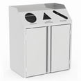 thumbnail image 1 of Lakeside 4315 Waste And Recyling Stations Stainless Steel, 1 of 1