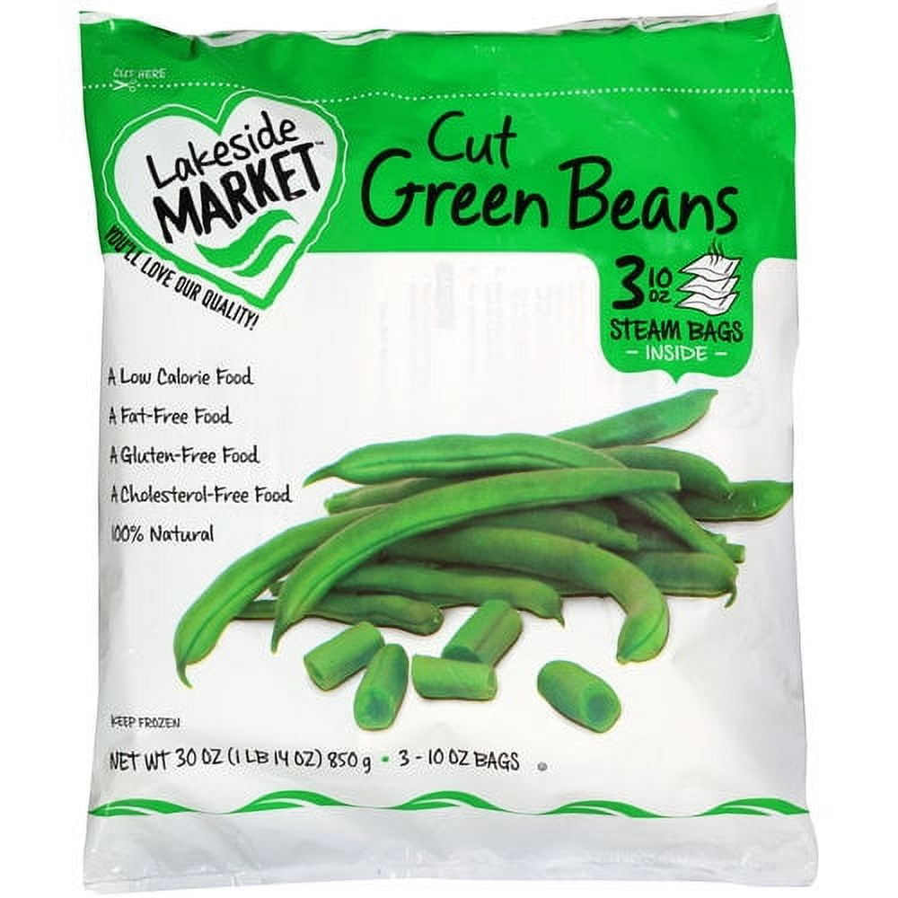 Lakeside Foods Market Cut Green Beans, 10 oz, 3 Count
