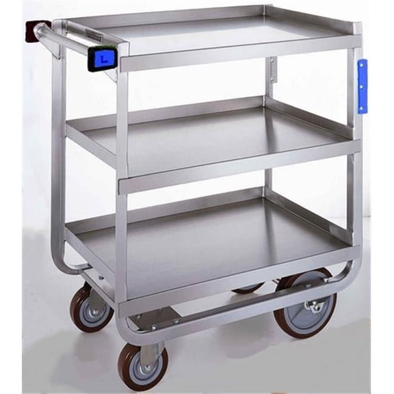 Lakeside HD Utility Cart - Stainless Steel - 3-Shelves - 700 lb Capacity