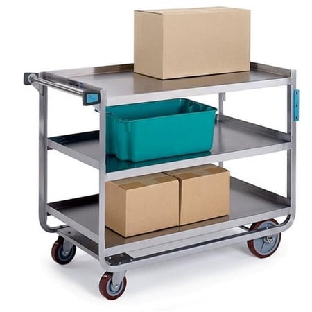 Lakeside HD Utility Cart - Stainless Steel