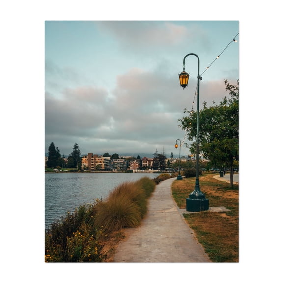 Lakeside Park, Oakland 02 - Oakland California Photography Unframed Wall Art Print 8 x 10 inches