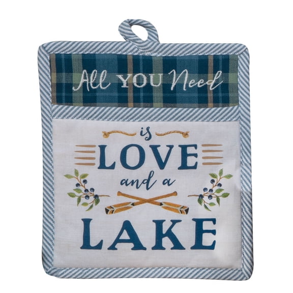 Kay Dee Designs Lakeside Retreat Pocket Mitt, Blue
