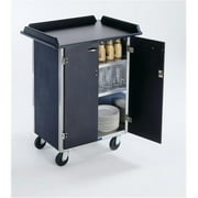 Lakeside Serve-All Mobile Food Station- stainless steel- Beverage Service Cart