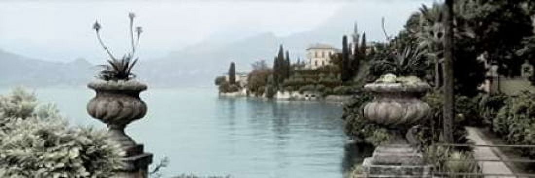 Lakeside Urns Canvas Art - Alan Blaustein (8 x 24)