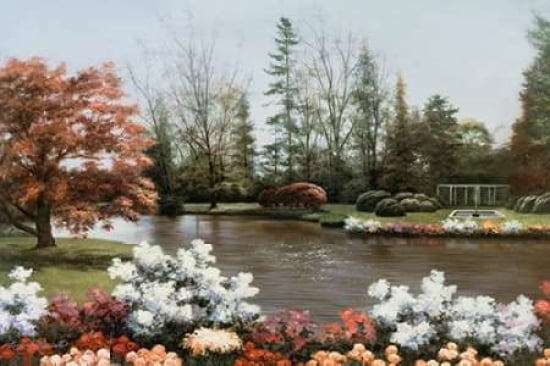 Lakeside View Canvas Art - Diane Romanello (20 x 28)