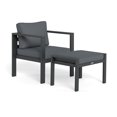 thumbnail image 1 of Lakeview 2-Pc Seat Set, Chair, Grey, Charcoal, 1 of 6