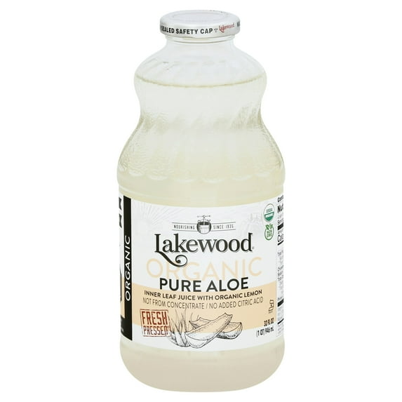 Lakewood Aloe Vera Juice Organic 32 oz (Pack Of 6)