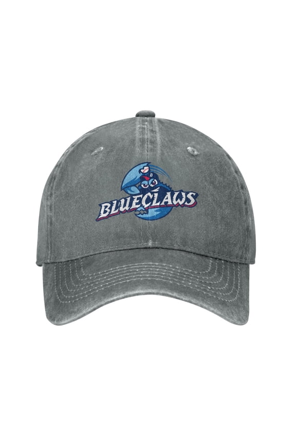 Lakewood Blueclaws Hat Adult Adjustable Classic Washed Casquette Cap Hat Baseball Cap