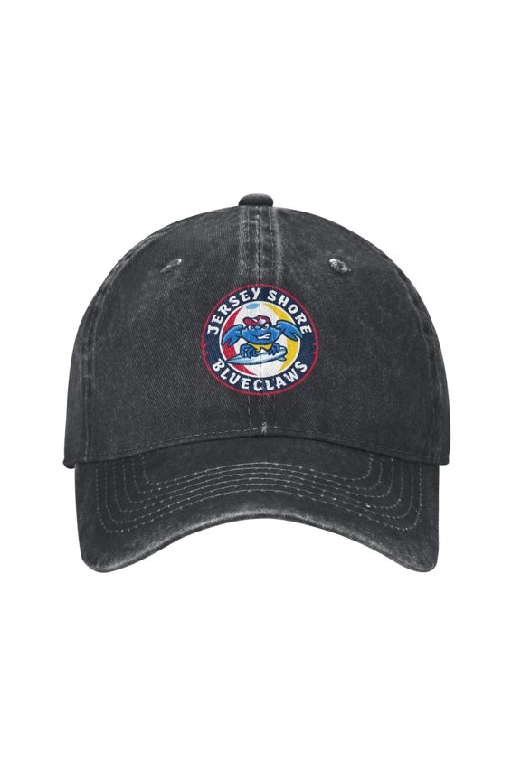 Lakewood Blueclaws Hat Adult Adjustable Classic Washed Casquette Cap Hat Baseball Cap