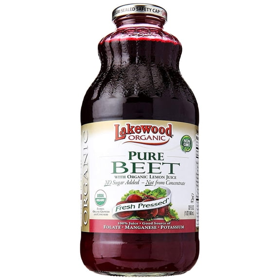 Lakewood, Juice Beet Pure Organic, 32 Fl Oz