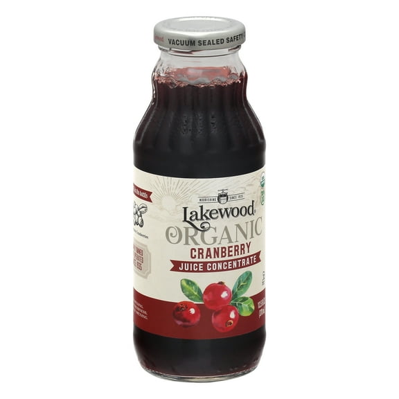 Lakewood Juice Concentrate Cranberry Organic 12.5 fl oz (Pack Of 2)