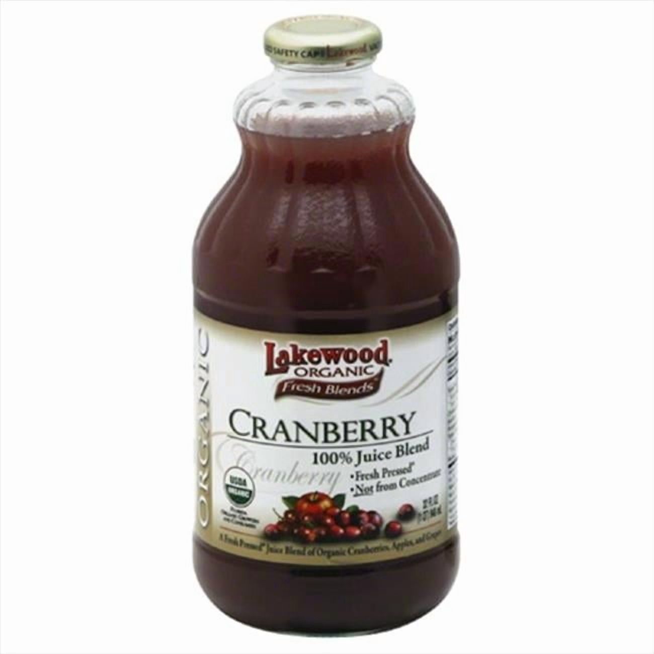 Lakewood Juice Cranberry Blend , 32 Fl Oz, Pack Of 6