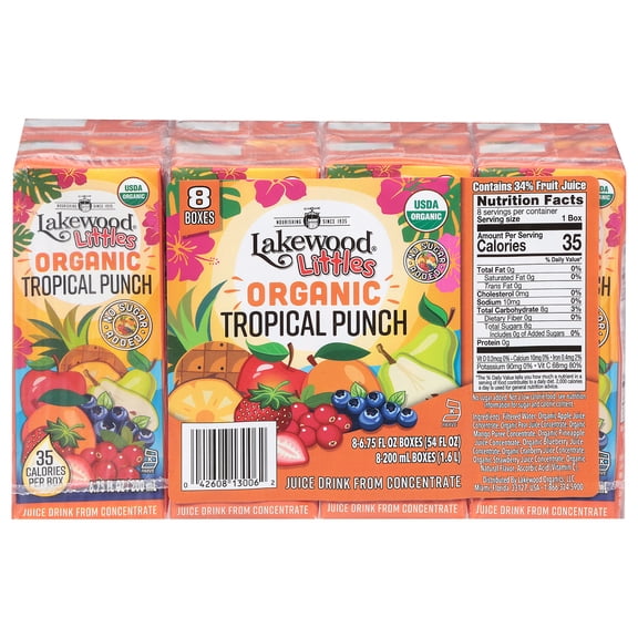 Lakewood - Juice Og2 Trop Pnch Lttle - Case of 4 - 8/6.75 OZ