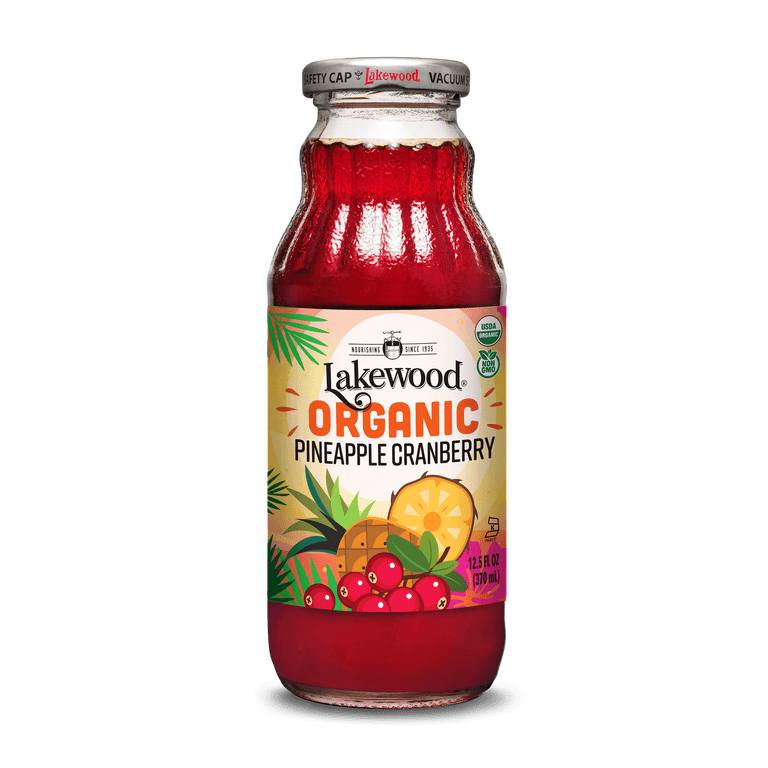 Lakewood A−14CP（美品） Lakewood - Juice Organic Pineapple Cranberry - Case of 12 - 12.5