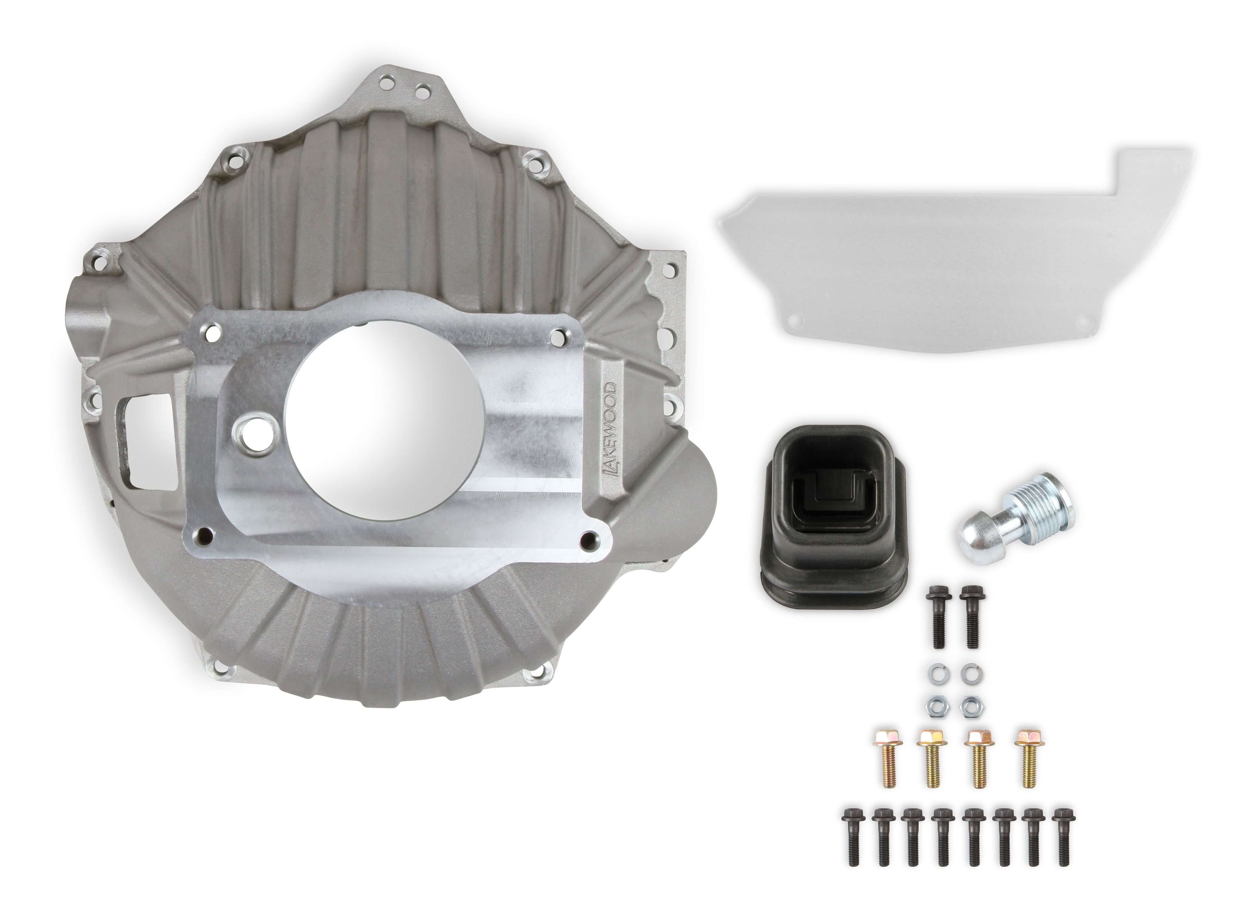 Lakewood LK5000K Cast Aluminum Bellhousings Kit for LS Engines
