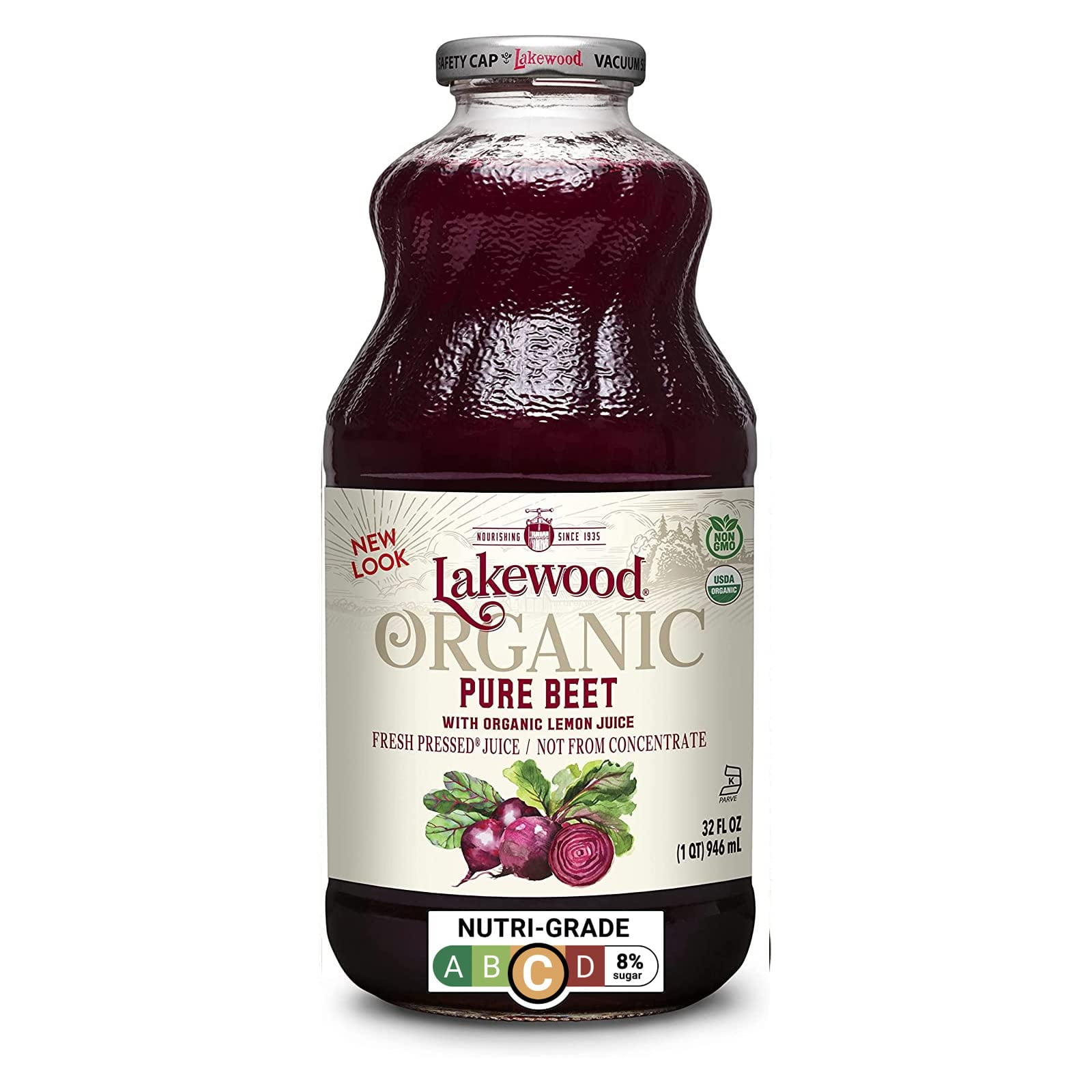 Lakewood Organic Beet Juice, 32 Oz