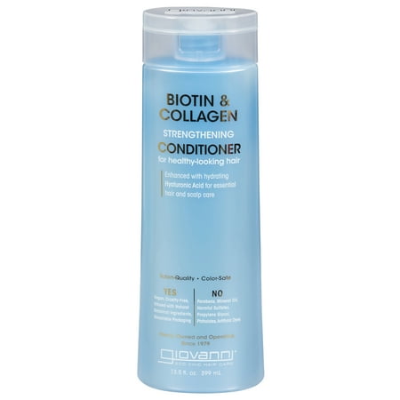 Giovanni Biotin & Collagen Strengthening Conditioner, 13.5 fl oz (399 ml)
