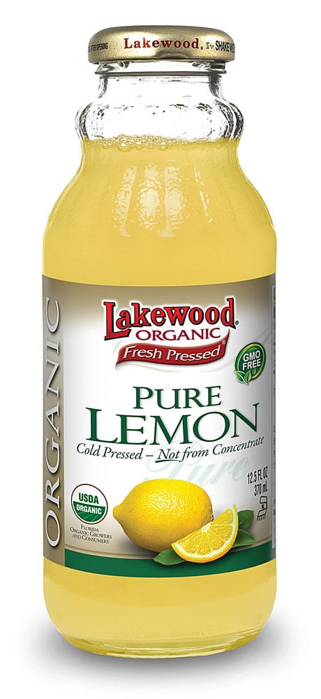 Lakewood Organic Juice, Lemon, 12.5 Fl Oz, 1 Ct
