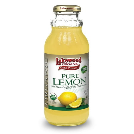 Lakewood Organic Juice, Lemon, 12.5 Fl Oz, 1 Ct
