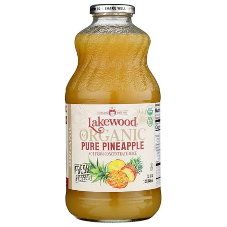 2X - Lakewood Organic Pineapple Juice 32 fl oz