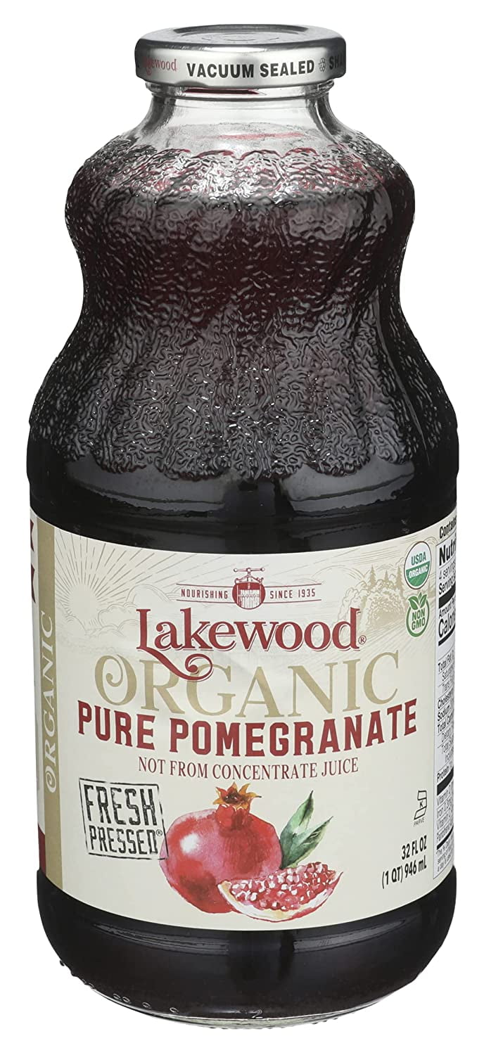 Lakewood, Organic Pure Pomegranate Juice, 32 oz