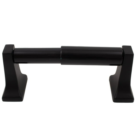 Lakewood Paper Holder, Matte Black by Stone Harbor Hardware