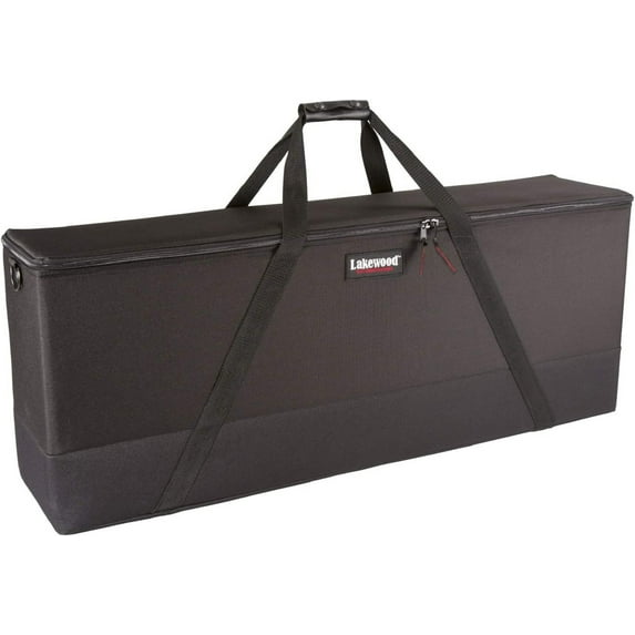 Lakewood Soft-Sided Hard Archery 46" Double Bow Case W Wheels - Black
