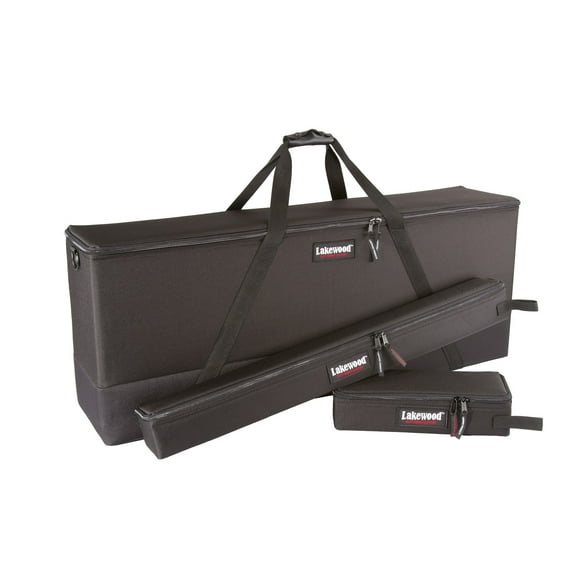 Lakewood Soft-Sided Hard Archery Single 41" Bow Case Combo - Black