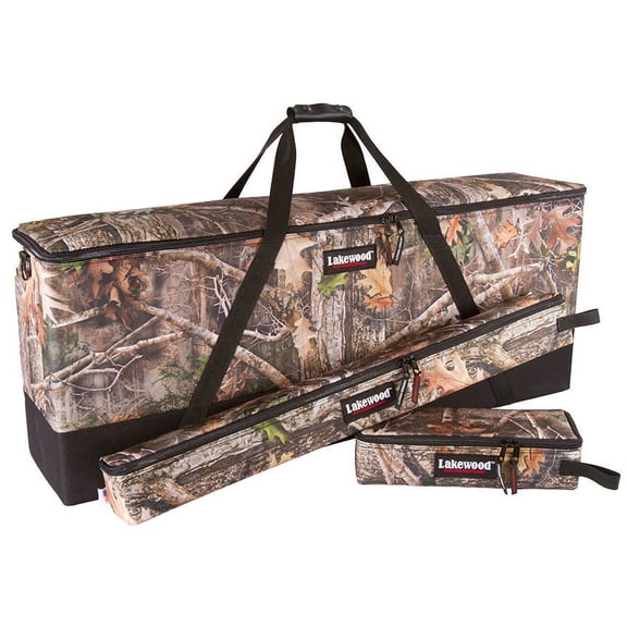 Lakewood Soft-Sided Single 45" Bow Case Combo - Black/Camo