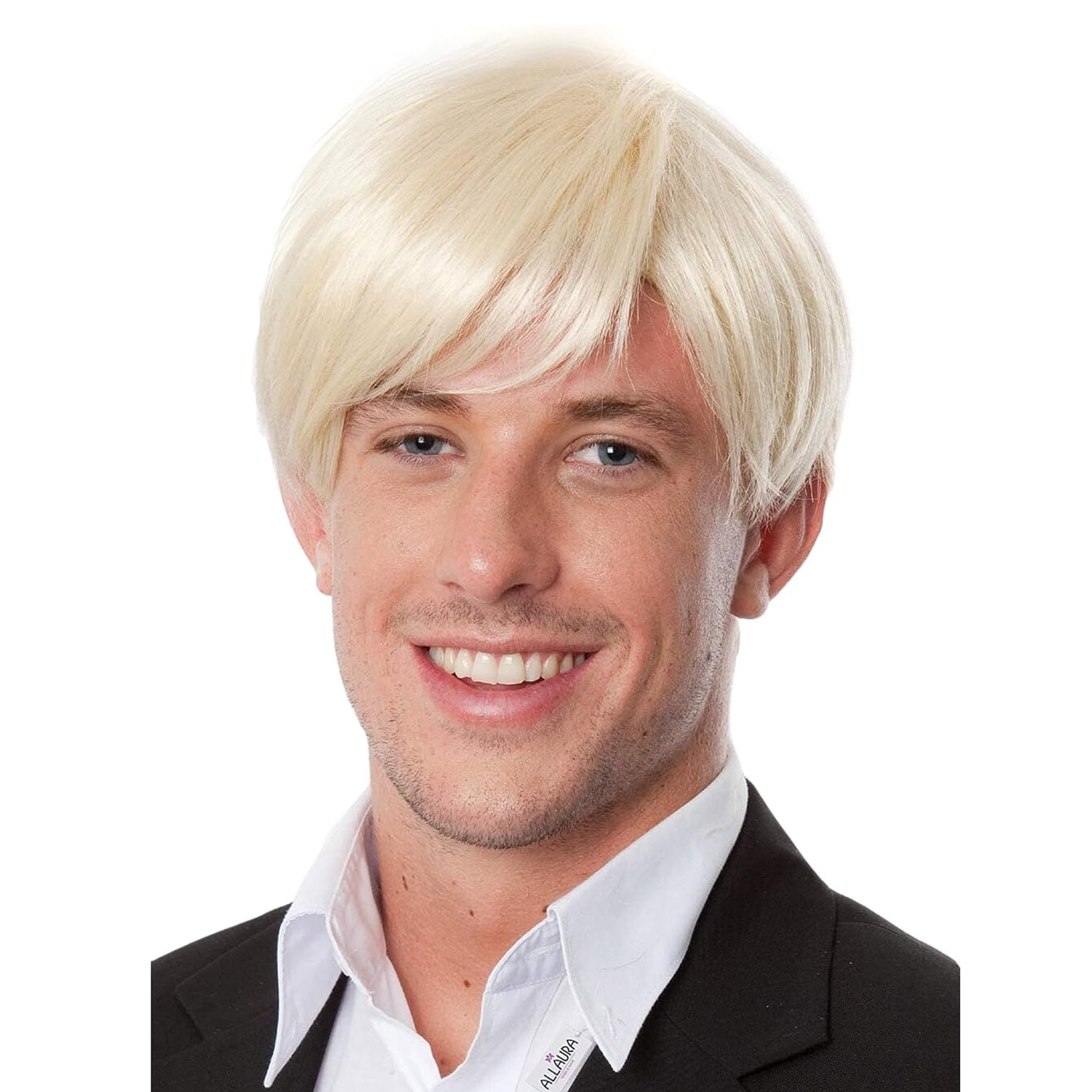 Lakihair Mens Wig Short Blonde Wigs for Men Ken Wig Realistic Male Wig