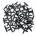 thumbnail image 1 of 100pcs Tee Fittings for Irrigation System 4/7mm PVC Pipe Connector Set, 1 of 5