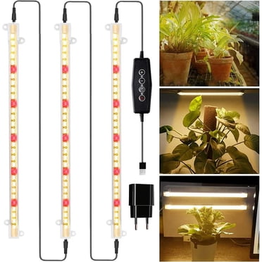 LED Grow Light with Growth Timer, Full Spectrum Plant Lamp for ...