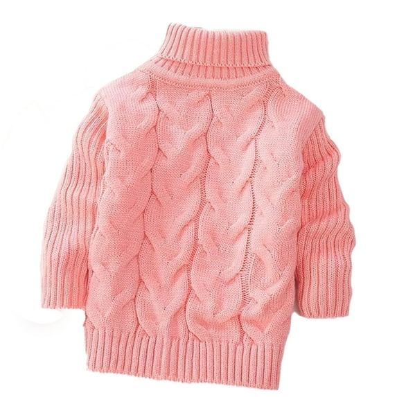 Laklulu Boys Girls Long Sleeve Chunky Warm Pullover Top Sweater
