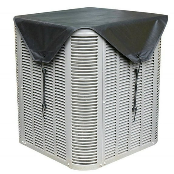 Laklulu Durable Winter Top Air Conditioner Cover for Outside Units, AC Cover Hard Cover for AC Unit Waterproof Material, Snow-Resist, Multiple Sizes