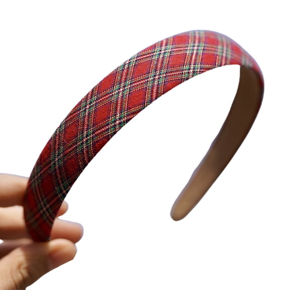 Laklulu Stripe Padded bands for Women Girls, Puffy Fabric Hairbands