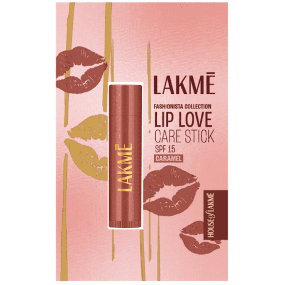 Lakmé Lip Love Caramel Tinted Balm – 22H Hydration, SPF 15 Lip Moisturizer  - Walmart.com, image size:1000x1000