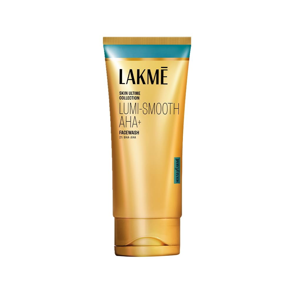 Lakme LumiSmooth Aha+ Facewash With 2 Salicylic AcidLactic Acid 100G