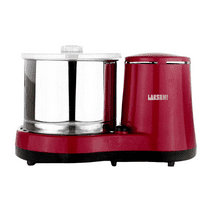 Lakshmi Maroon Tabel Top 2 liter Wet Grinder With Atta Kneader And Coconut Scrapper ,110 Volt For USA And CANADA