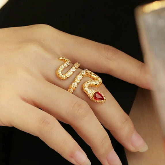 Lakshya Jewel LLC 14k Yellow Gold Plated Cubic Zirconia Engagement Band Ring for Women