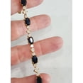 thumbnail image 1 of Lakshya Jewel LLC Women's Wedding Tennis Link Bracelet 14K Yellow Gold Plated Oval Cut Cubic Zirconia, 1 of 3