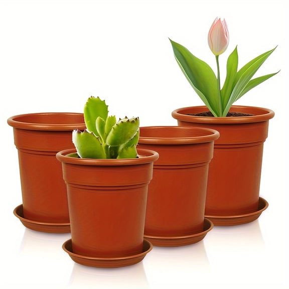 Lakwi Set of Three Handcrafted Diamond Pattern Woven Ceramic Flower Pots, High-End Luxury Geometric Texture, Polished Finish, Drainage Hole, Indoor Outdoor Use, Gardening Gift Home Decor