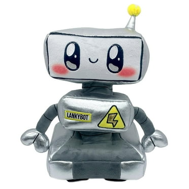 LakyBox Official Merch - LankBot Plush Toy - Stuffed Plushies - Large Robot Lank Box Plushy - Official Store