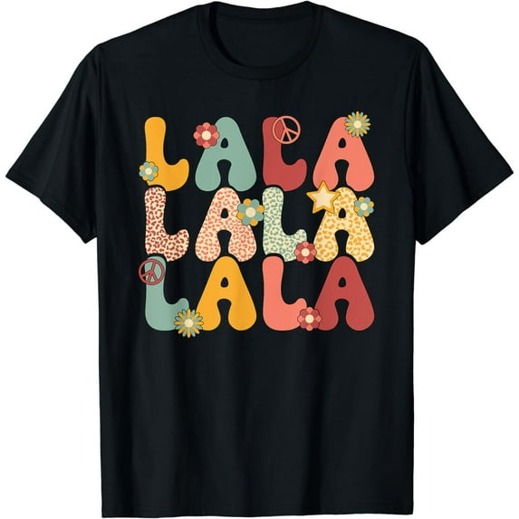 Lala Grandma Groovy Lala Grandmother T-Shirt