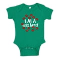thumbnail image 1 of Lala Was Here Baby Bodysuit One Piece 6 mo Kelly Green, 1 of 3