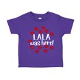 thumbnail image 1 of Lala Was Here Toddler T-Shirt 5/6T Purple, 1 of 3