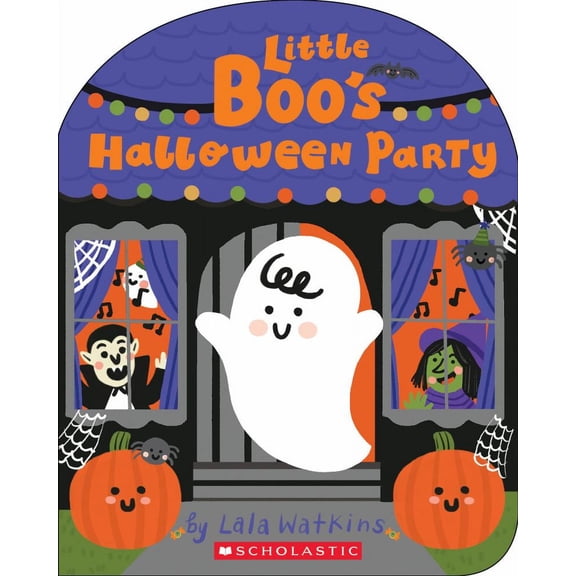 Little Boo's Halloween Party (a Lala Watkins Book) (Board Book)
