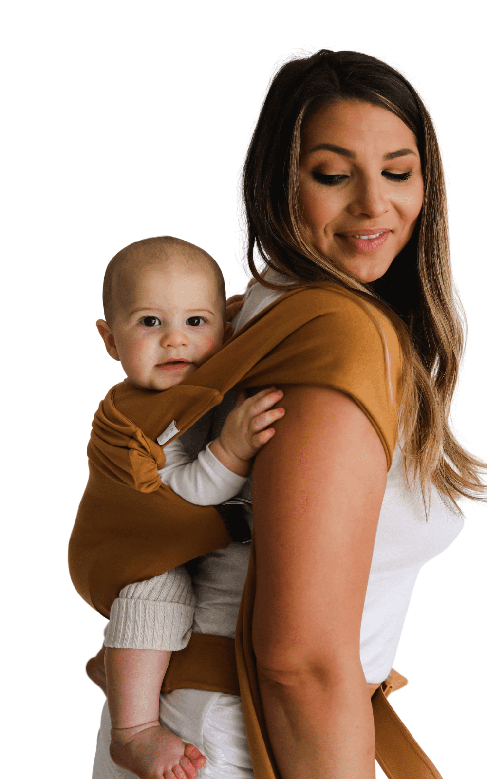 Lalabu Simple Wrap Baby Carrier Baby wrap Babywearing Camel