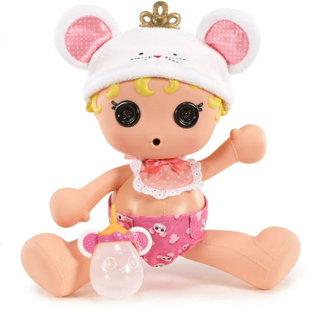 Lalaloopsy Babies Diaper Surprise Doll, Cinder Slippers
