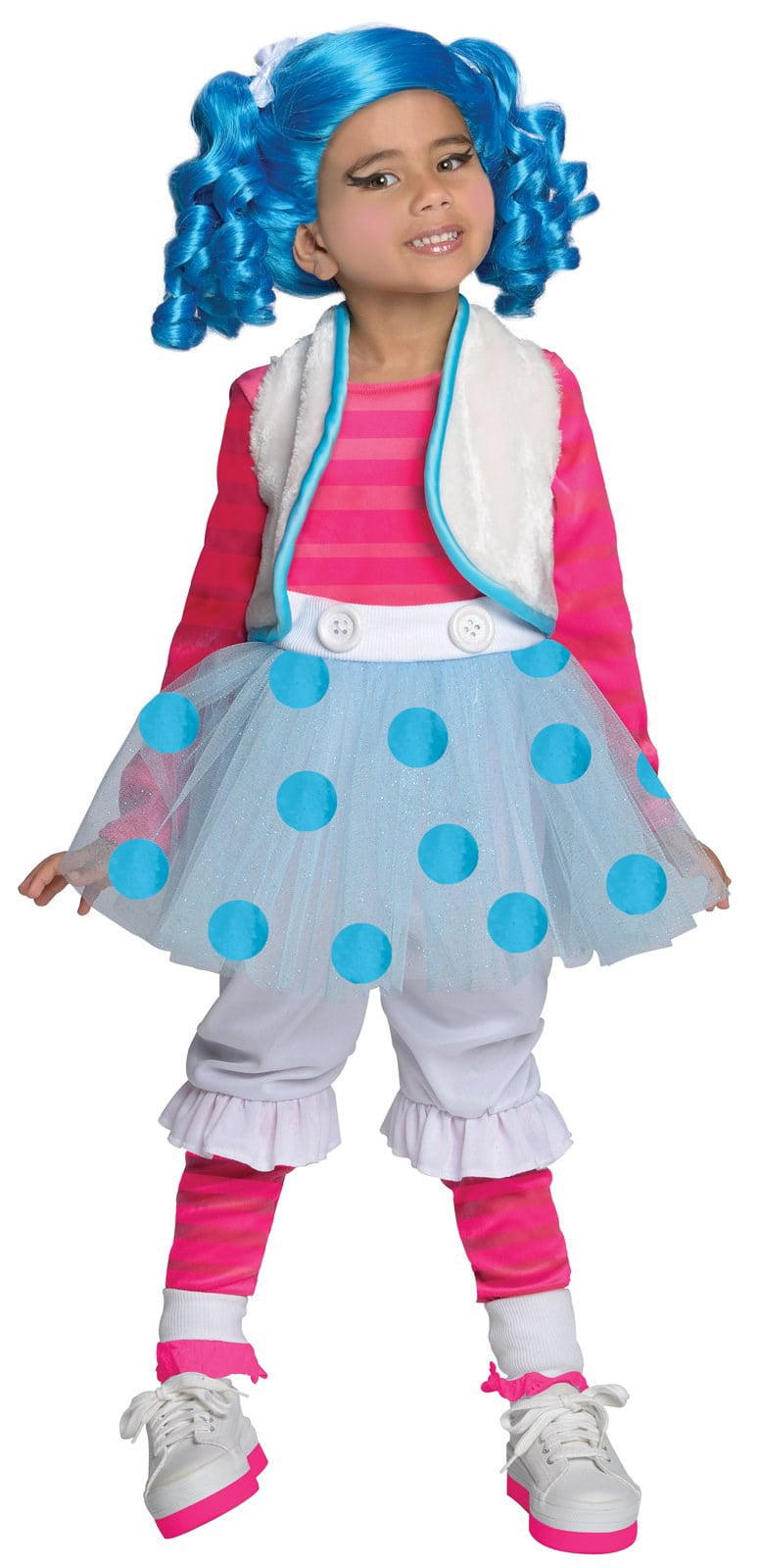 Lalaloopsy Deluxe Girls Mittens Fluff and Stuff Costume